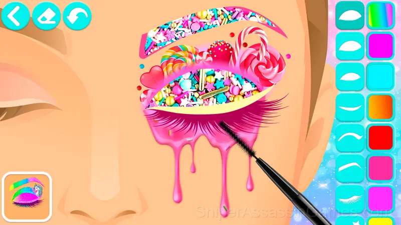 Face Makeup for Girls: Stylist gameplay screenshot 3