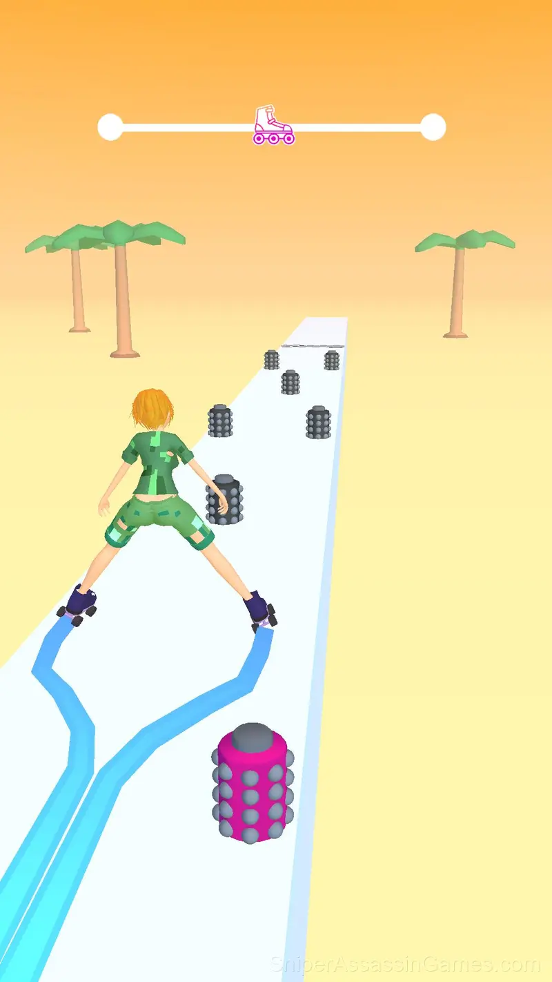 Roller Racing gameplay screenshot 1