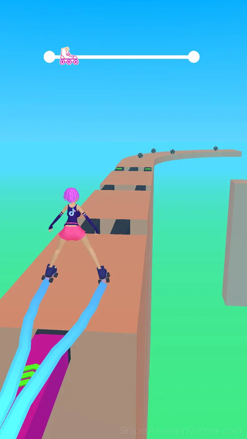 Roller Racing gameplay screenshot 2