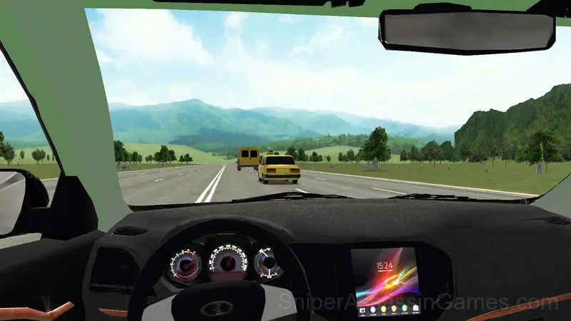 Traffic Racer Village Russia gameplay screenshot 2