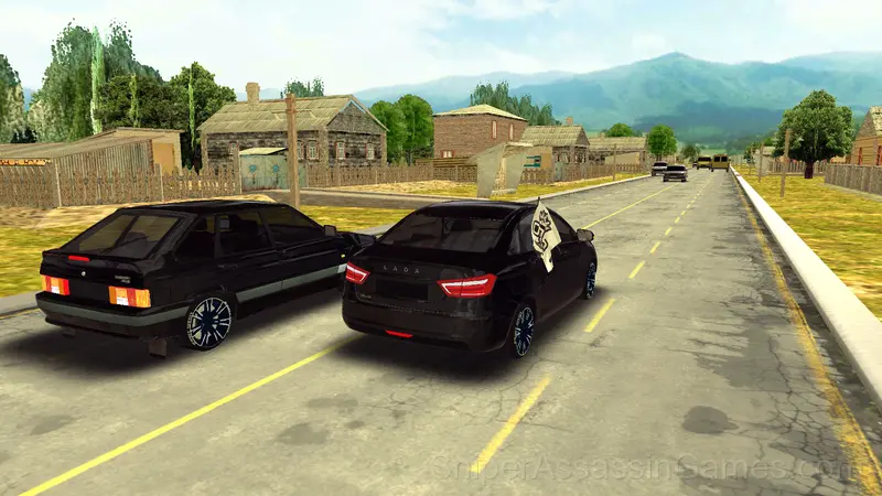 Traffic Racer Village Russia gameplay screenshot 3