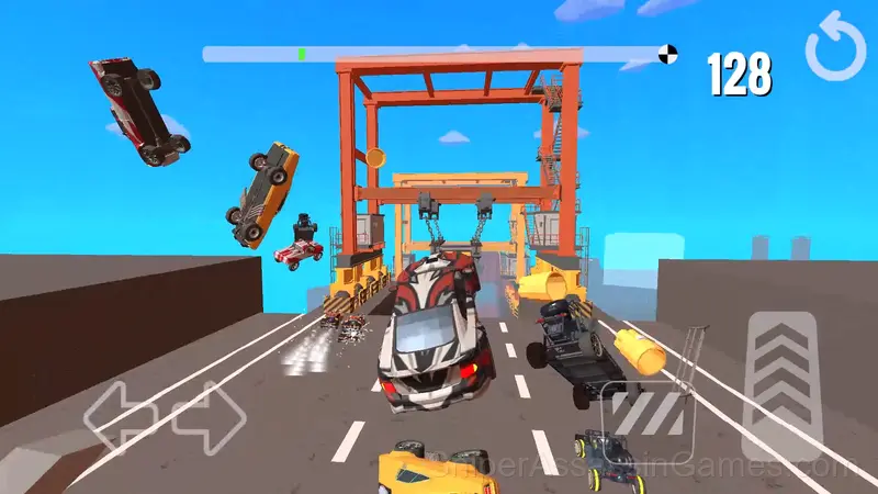 Epic Racing - Descent on Cars gameplay screenshot 1