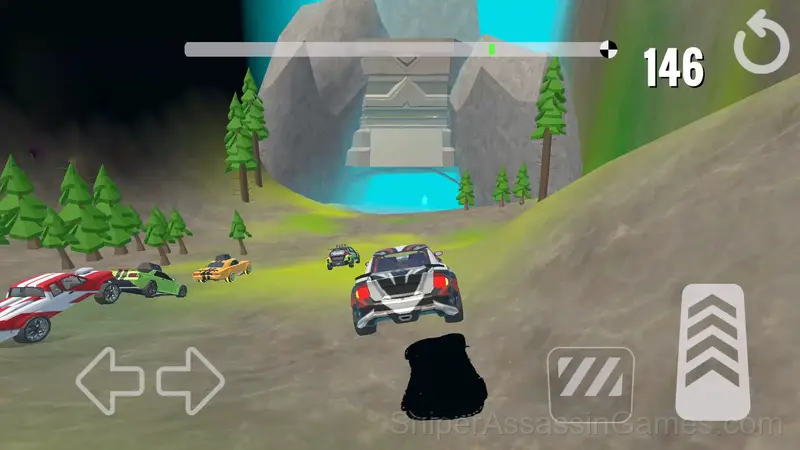 Epic Racing - Descent on Cars gameplay screenshot 5