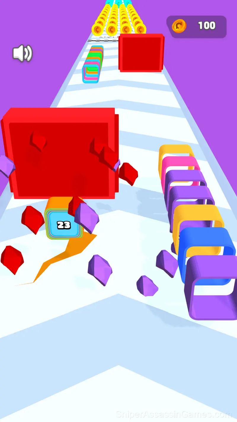 Smashing Runner 3D gameplay screenshot 2