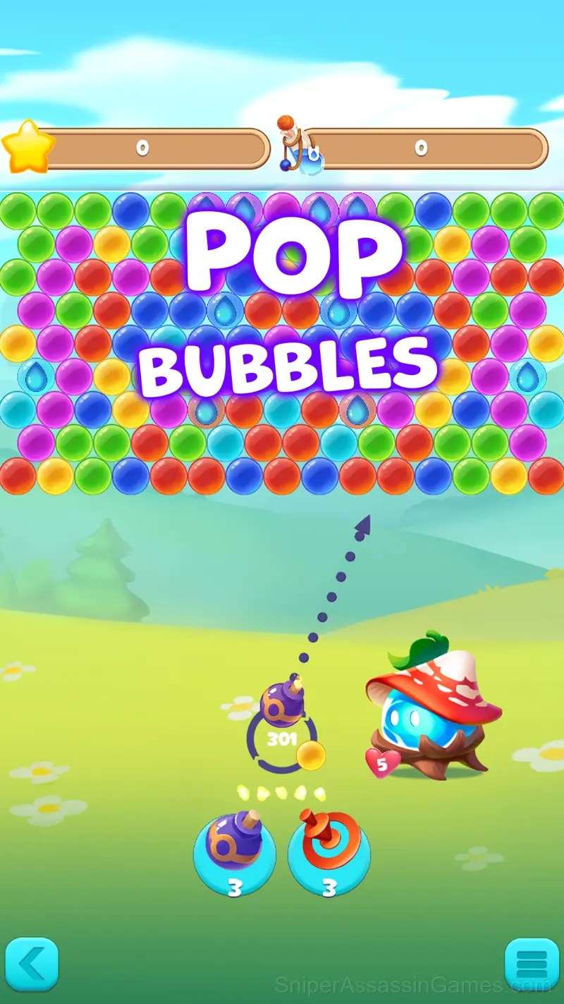 Monster Tree: Bubble Shooter gameplay screenshot 1