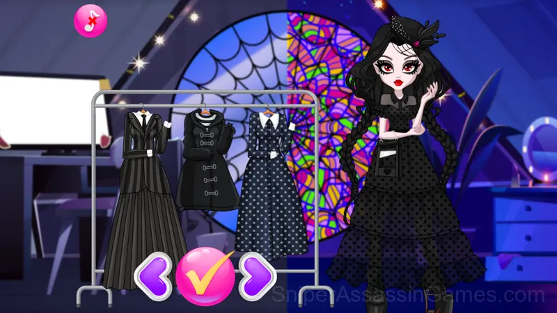 Besties on Wednesday gameplay screenshot 3