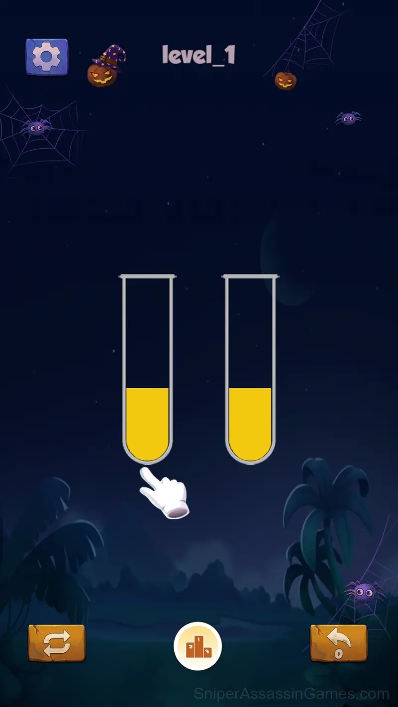 Water Sort gameplay screenshot 1