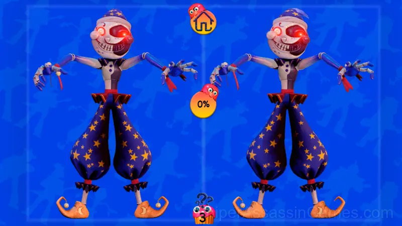 FNaF find all 10 differences gameplay screenshot 2