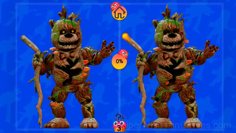 FNaF find all 10 differences gameplay screenshot 3
