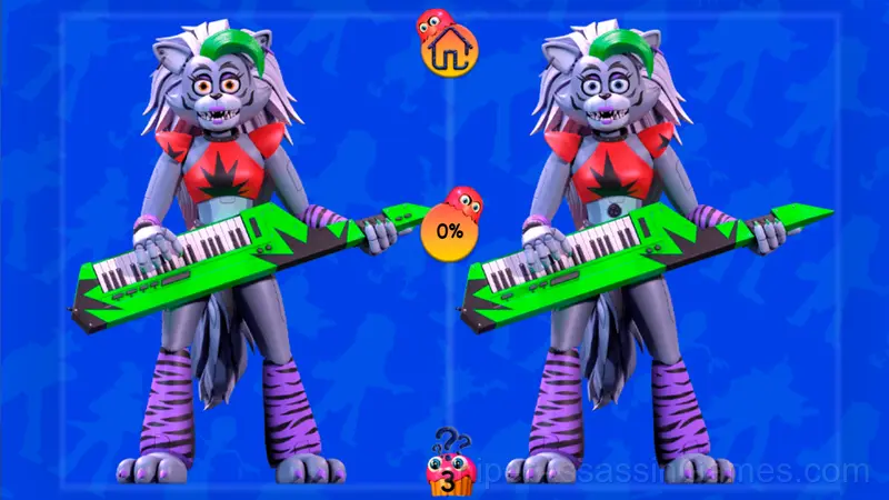 FNaF find all 10 differences gameplay screenshot 5