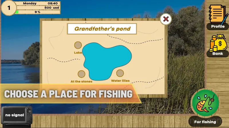 Real Fishing gameplay screenshot 2