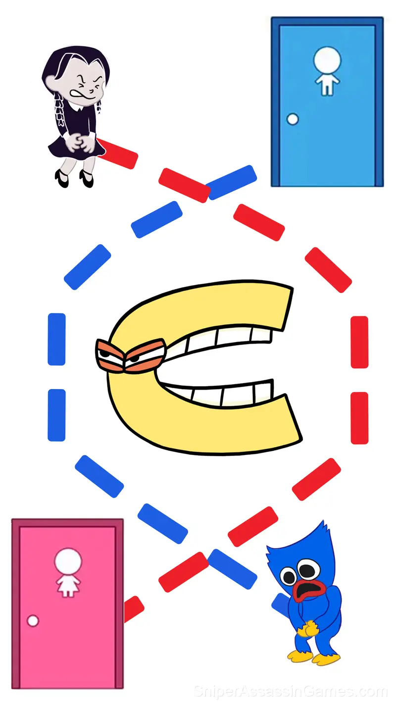 Race for Place: Alphabet lore gameplay screenshot 5