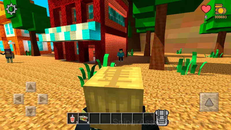 Find the Button: A Parkour Adventure gameplay screenshot 2