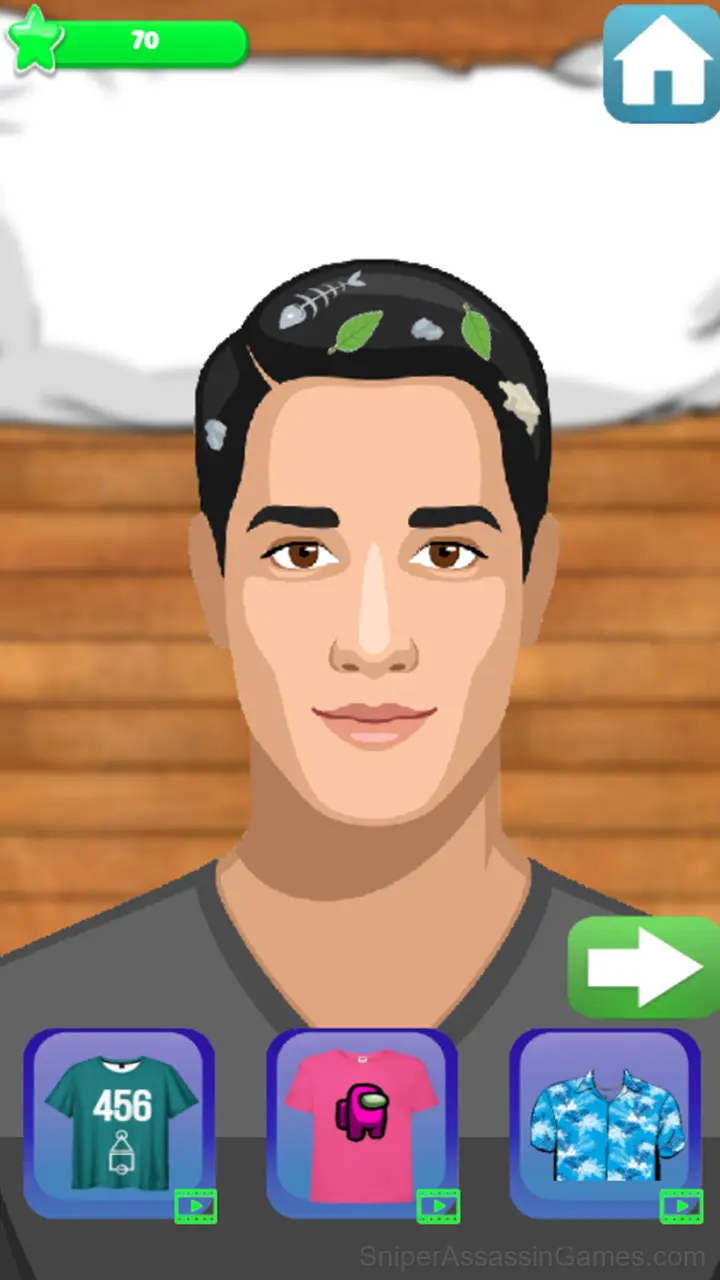 Make up Salon Time to decorate the Wednesday gameplay screenshot 3