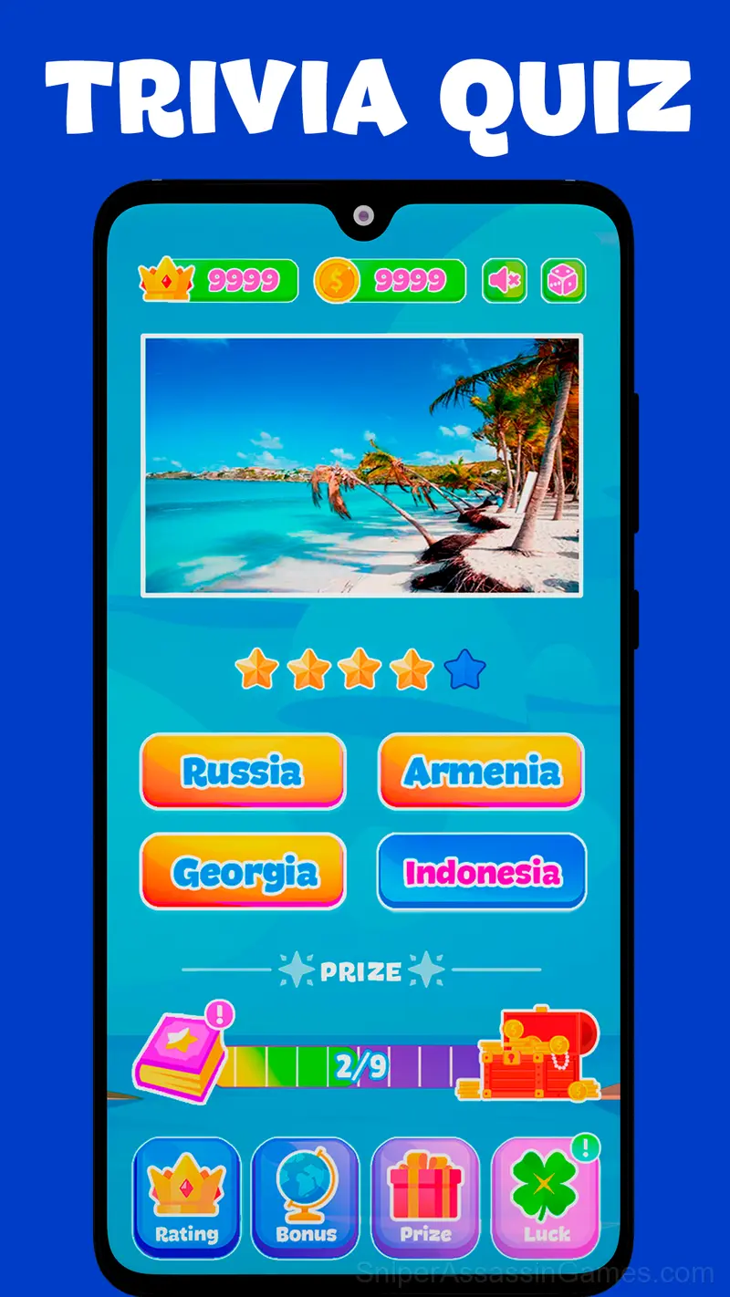 Trivia Quiz: Guess The Country gameplay screenshot 1