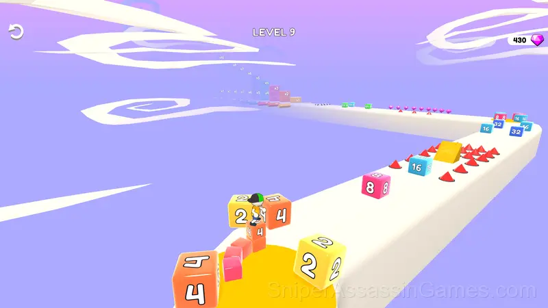 Snake Run 2048 gameplay screenshot 3