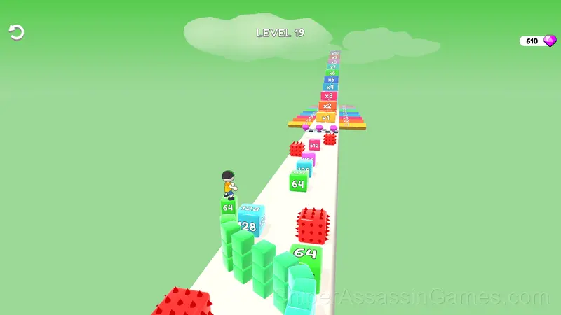 Snake Run 2048 gameplay screenshot 5