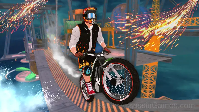 Trial Bike Epic Stunts gameplay screenshot 2