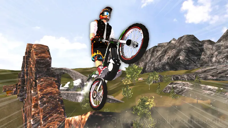 Trial Bike Epic Stunts gameplay screenshot 5
