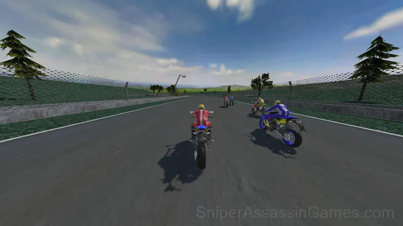 SuperBike gameplay screenshot 1