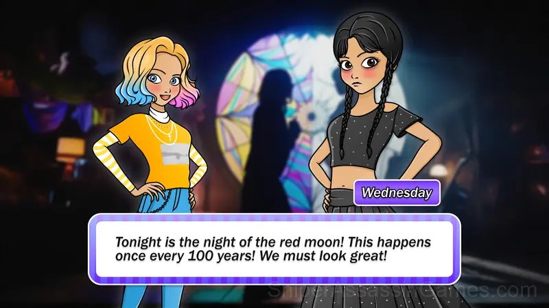 Wednesday: Dress up for school gameplay screenshot 3