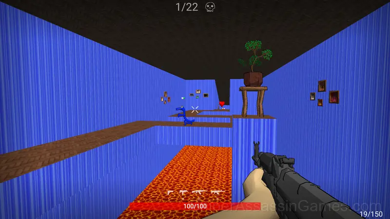 Invasion of the Rainbow Friends. Shooter! gameplay screenshot 3