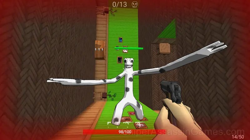 Invasion of the Rainbow Friends. Shooter! gameplay screenshot 4