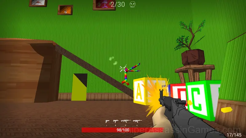 Invasion of the Rainbow Friends. Shooter! gameplay screenshot 6