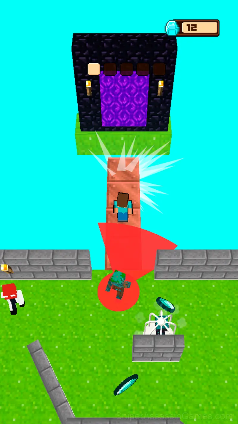 Hide and Seek in Minecraft gameplay screenshot 6