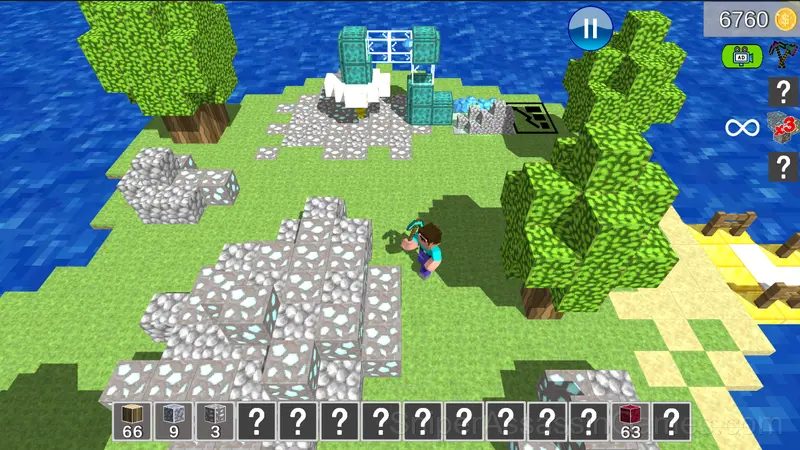 Noob: Survival on Island! gameplay screenshot 1