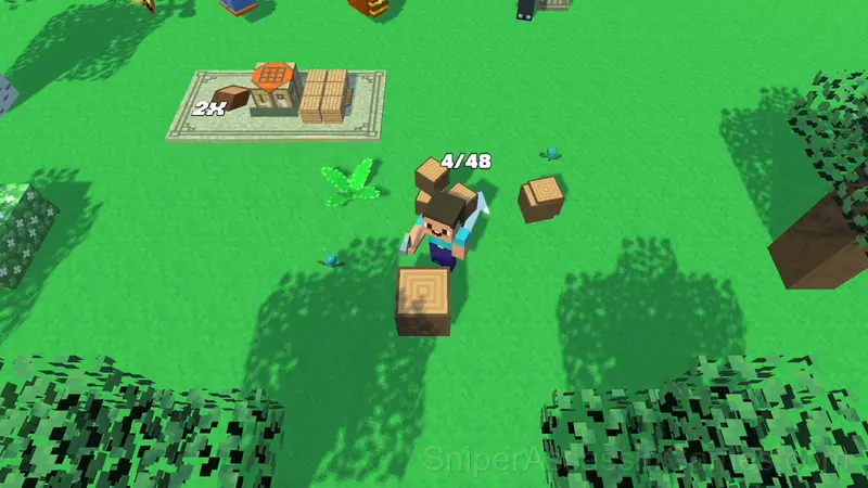 Noob Builder Survival gameplay screenshot 1