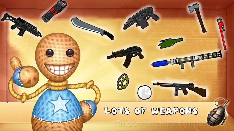 Kick the Buddy: Skibidi Toilet Buddy gameplay screenshot 1