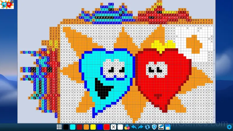 Nonograms GrandGames gameplay screenshot 4