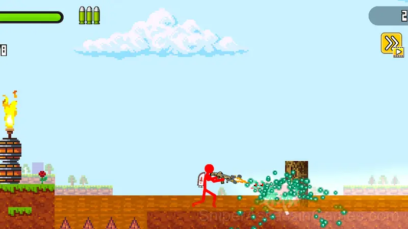 Stick vs Monster School gameplay screenshot 1