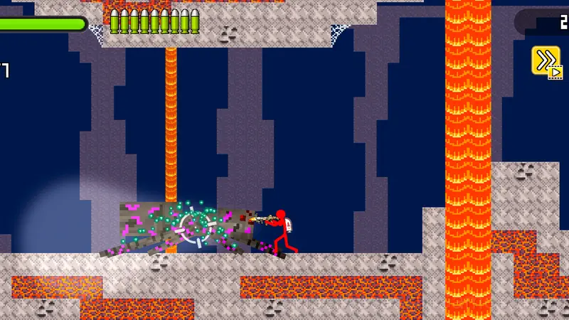 Stick vs Monster School gameplay screenshot 3