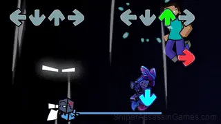 Friday Night Funkin vs Herobrine Reborn 2.0 gameplay screenshot 5