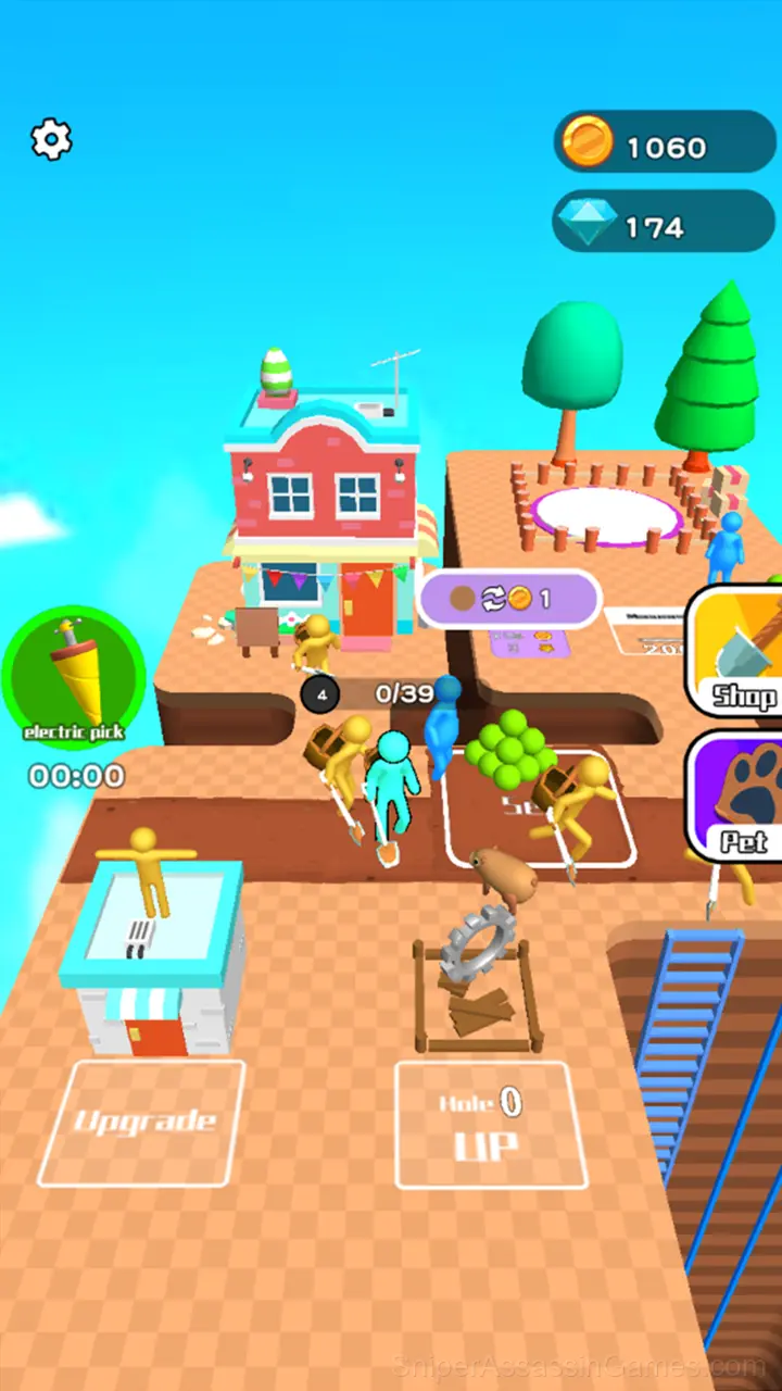 Dig Dig gameplay screenshot 1