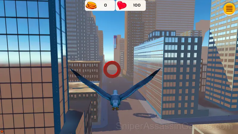 Bird Fly Simulator gameplay screenshot 1