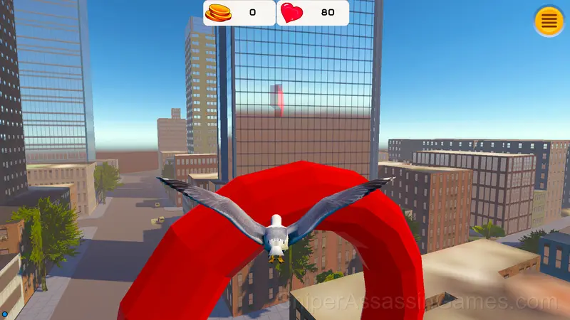 Bird Fly Simulator gameplay screenshot 3