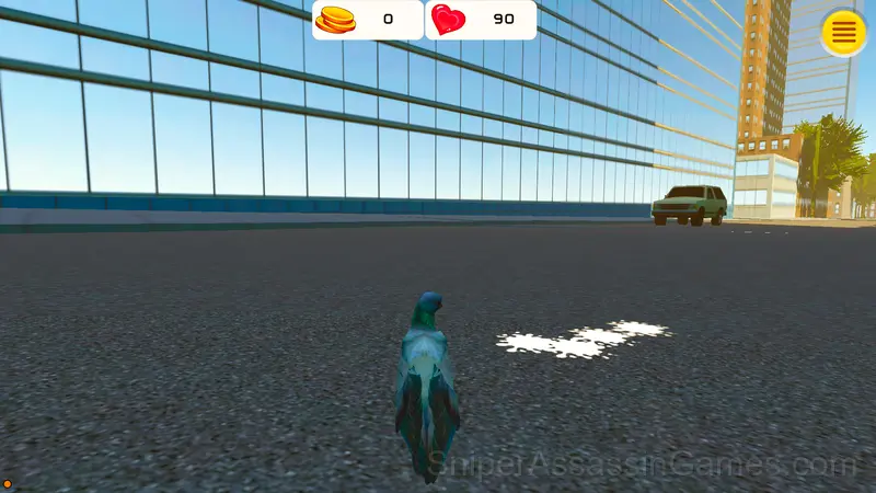 Bird Fly Simulator gameplay screenshot 5