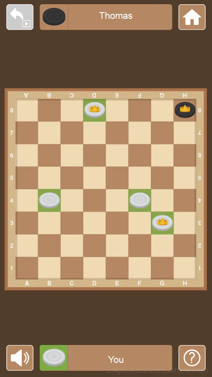 Checkers+ gameplay screenshot 3