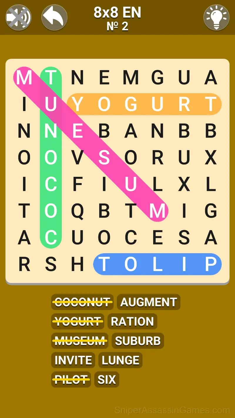 Word Search 2023 gameplay screenshot 2