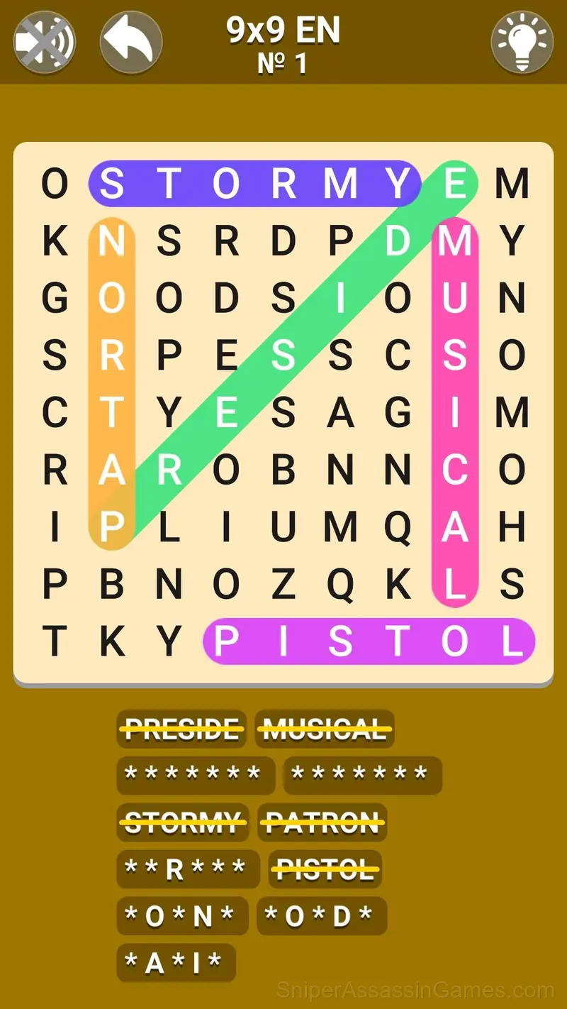 Word Search 2023 gameplay screenshot 4
