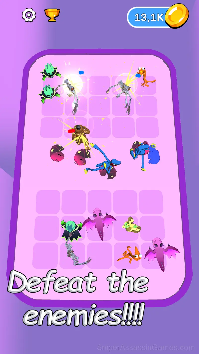 Merge Army Monsters gameplay screenshot 3