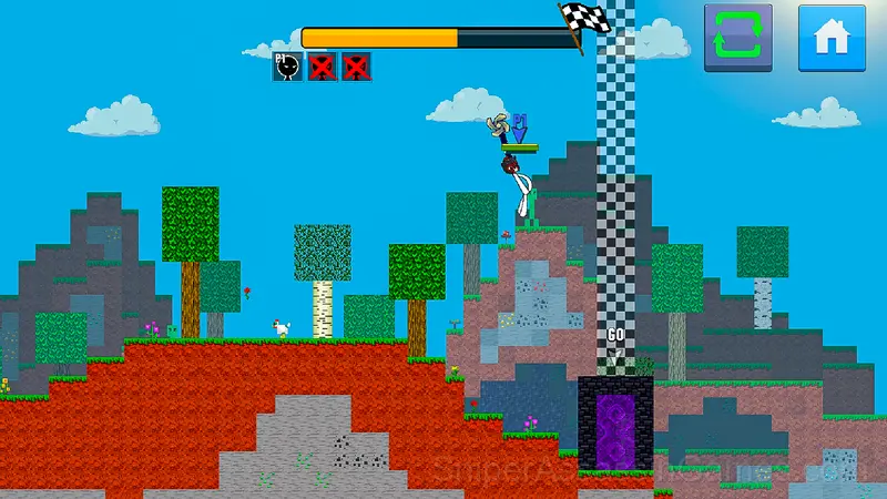 Stickman vs Stickman gameplay screenshot 3