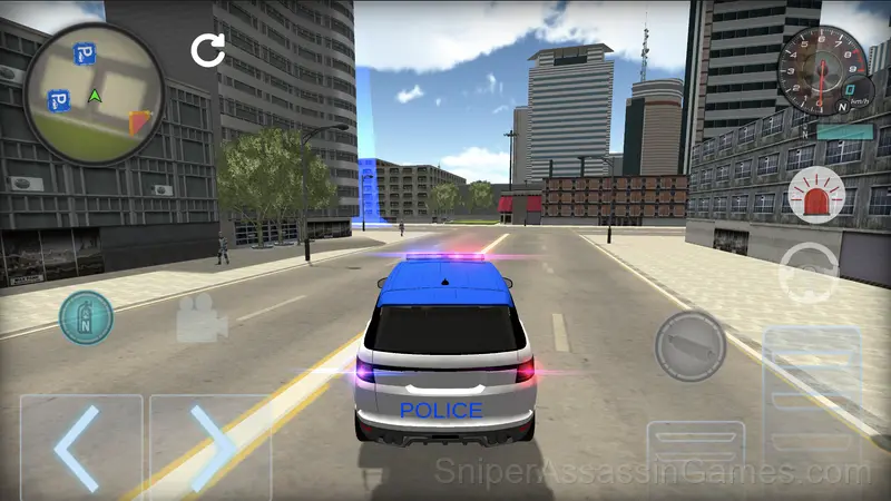 Police Car in the City gameplay screenshot 3