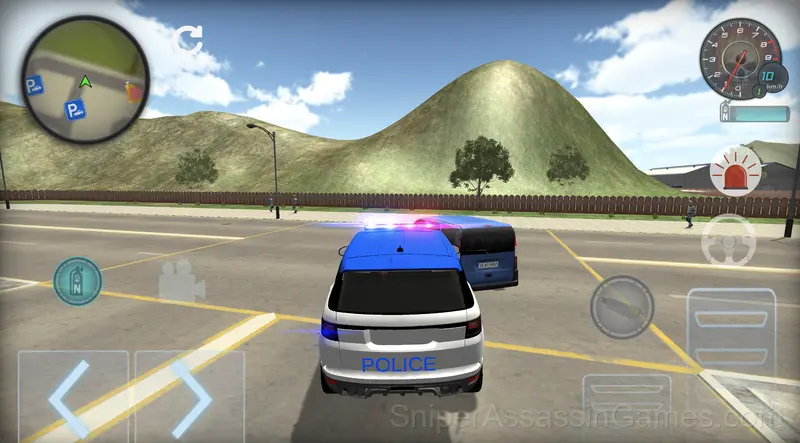 Police Car in the City gameplay screenshot 4