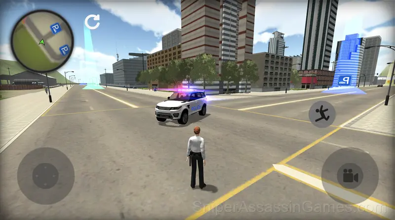 Police Car in the City gameplay screenshot 5