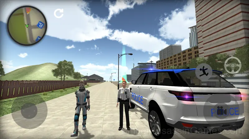 Police Car in the City gameplay screenshot 6