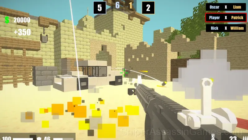 Mine Strike gameplay screenshot 1